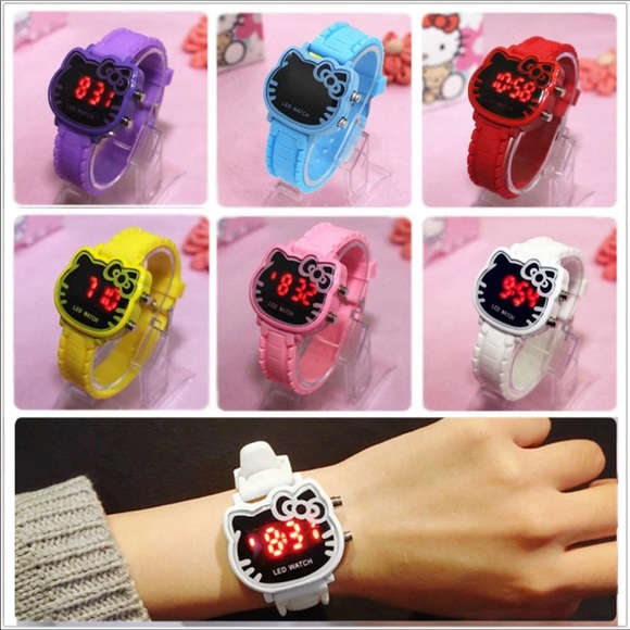 hello kitty led watch